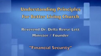 Financial Security Minister Della Reese Up Church