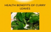 AMAZING HEALTH BENEFITS OF CURRY LEAVES